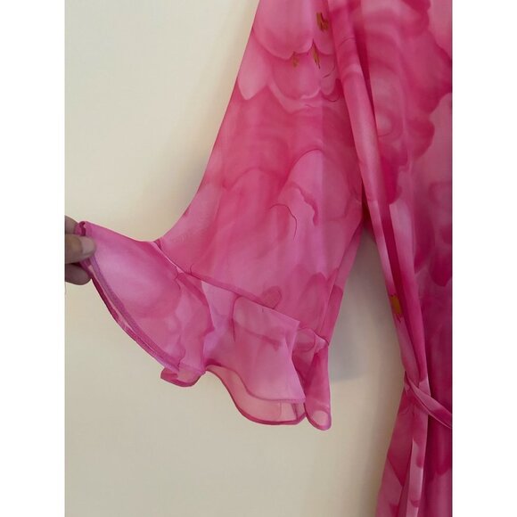 LISE Watier Two Piece Gown/Robe Set NWT Size XL - Picture 4 of 9